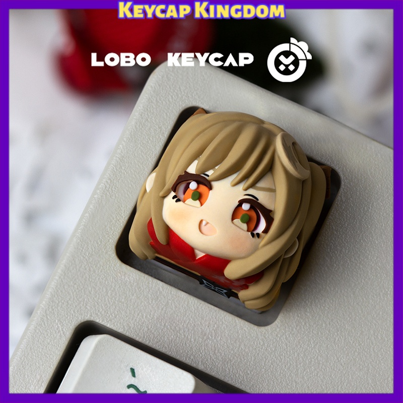 Gaming Keyboard Typewriter - Kosmische Prinzessin Kaguya! 3D-Gedruckte Kunstharz-Sonderanfertigung Artisan-Keycap