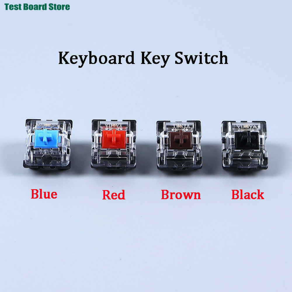 Keyboard Gaming Transparent - 2-Pin Clicky Linear Tactile Silent Tastaturschalter