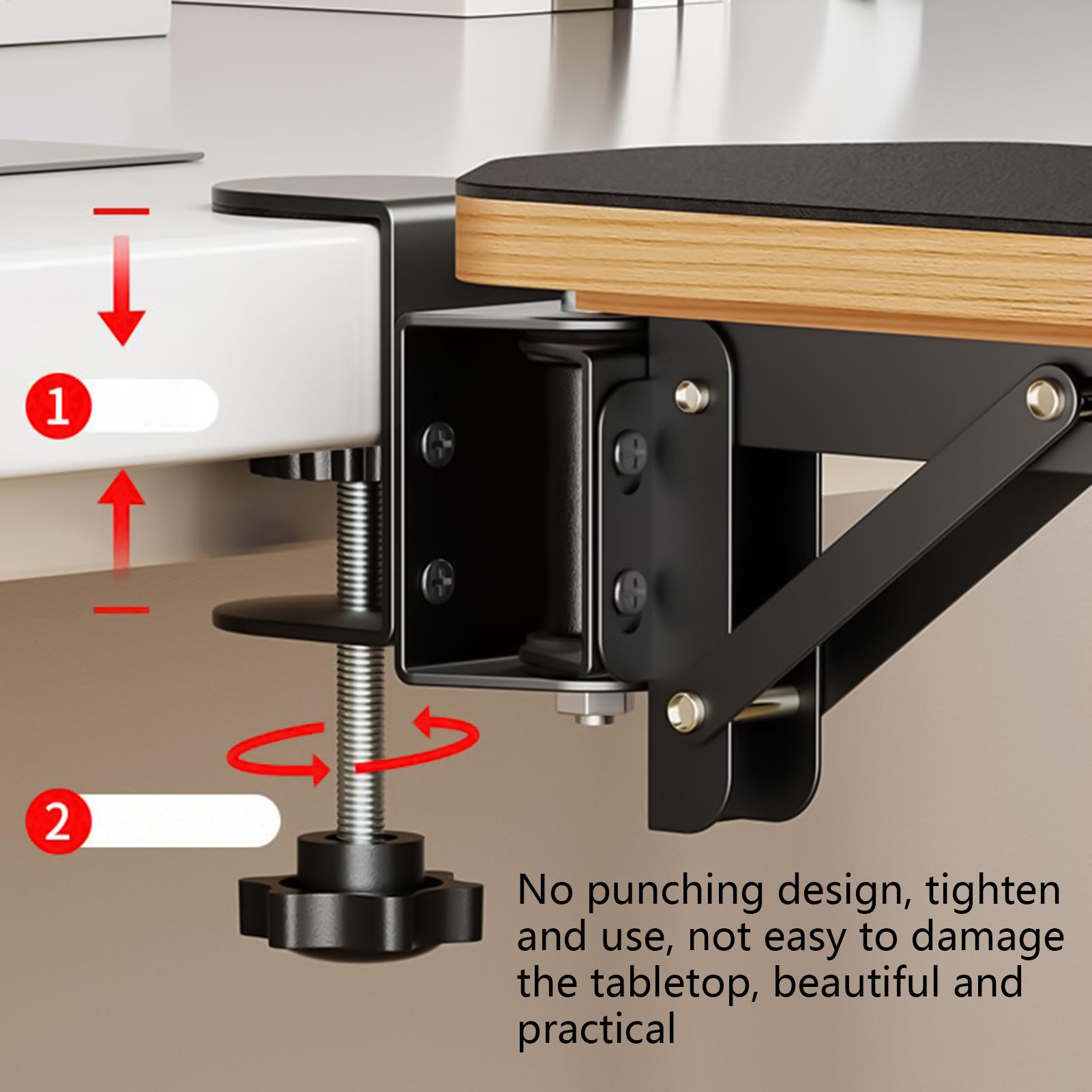 Wrist Rest Wood - Armlehnenpolster für Computertisch, Armlehnenpolster für Schreibtisch,