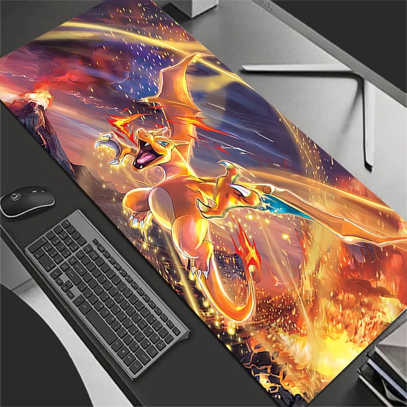 Gaming Keyboard En Mouse - Mauspad, Anime-Gaming-Zubehör, großer Teppich, Gamer, PC,