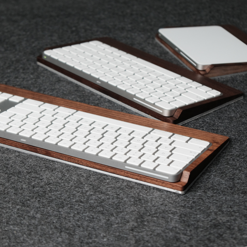Wrist Rest Wood - Kashcy Nussbaum Solide Holz Tablett Palm