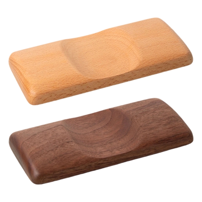 Wrist Rest Wood - U55C Elegantes Maus-Handgelenkauflage-Handkissen aus Holz mit
