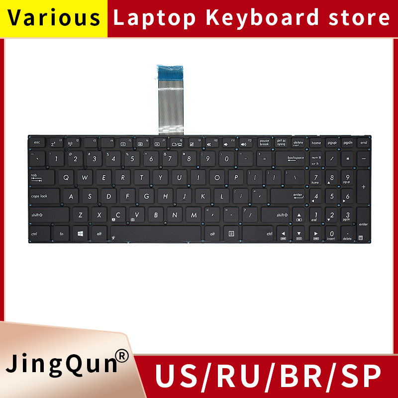 Gaming Keyboard Asus - Us/ru/russische Laptop-Tastatur für asus x550 x550c