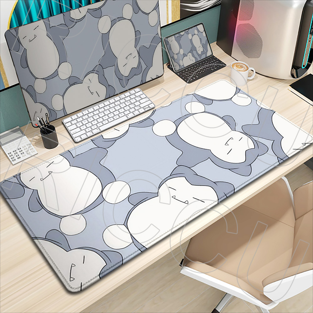 Gaming Keyboard Typewriter - HD-Druck Mauspad Pokemon Snorlax Büromatte Gaming