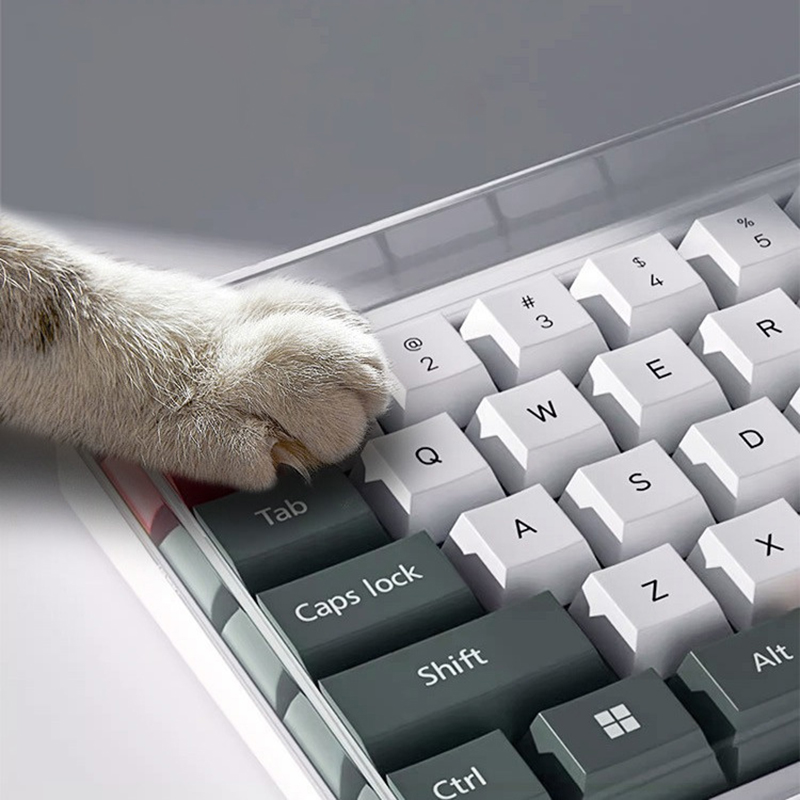 Keyboard Gaming Transparent - ★ ▲ 78/108 Tasten, transparentes, staubdichtes