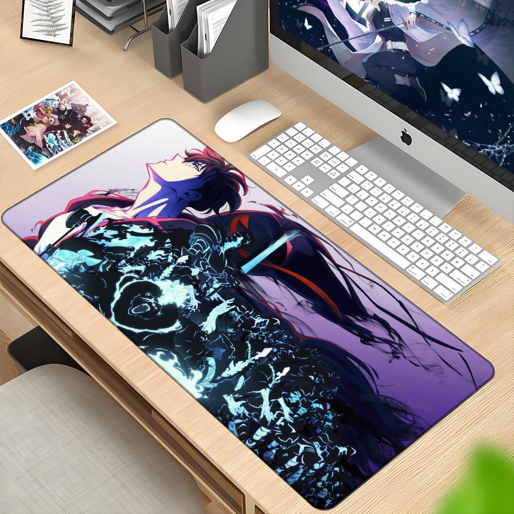Gaming Keyboard Typewriter - Anime Solo Leveling Mousepad HD-Druck Computer