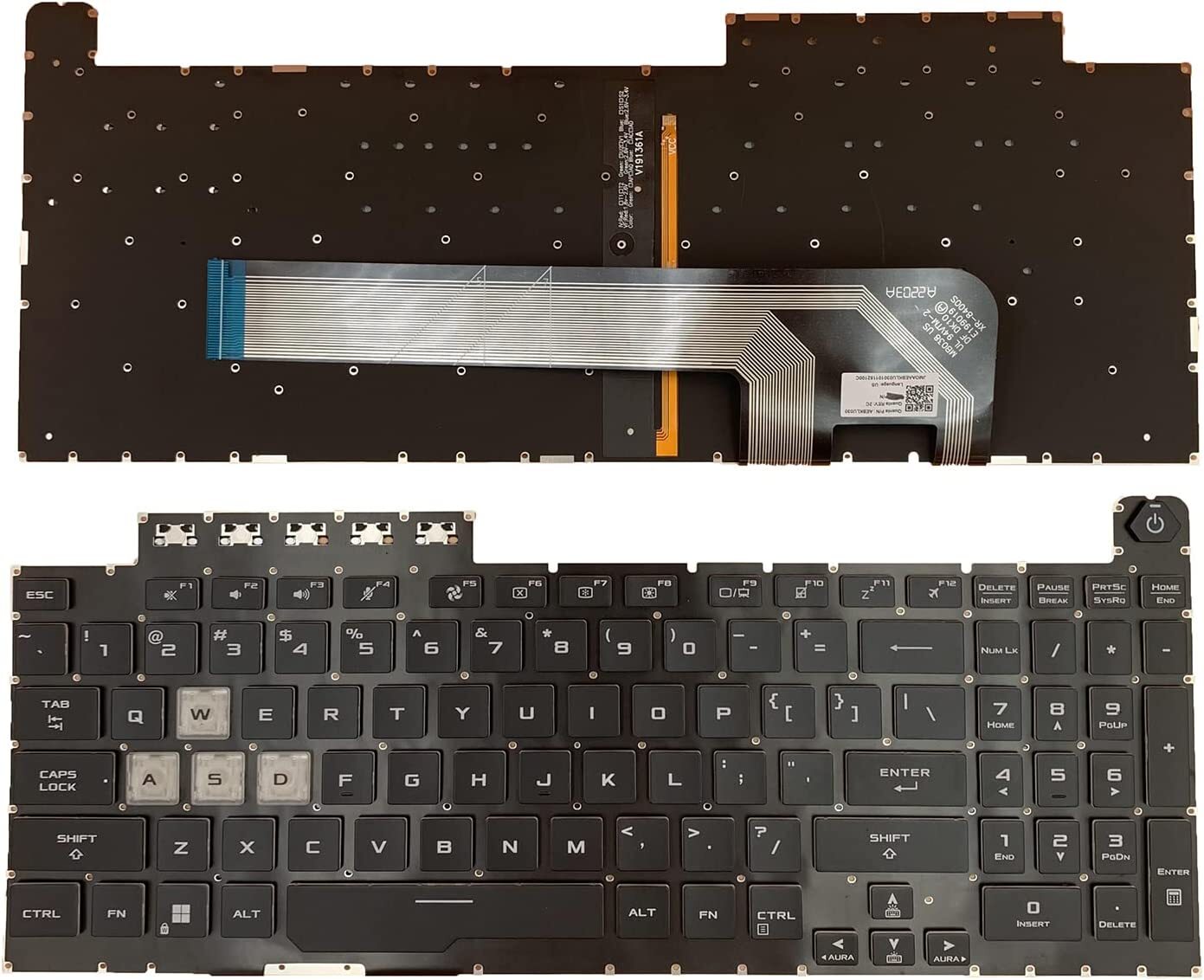 Neu für Asus TUF Gaming F17 FX – Gaming Keyboard Asus Bewertung und Preis