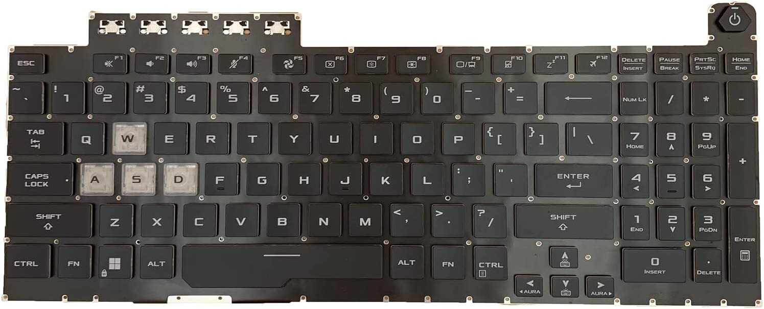 Neu für Asus TUF Gaming F17 FX – Gaming Keyboard Asus Bewertung und Preis