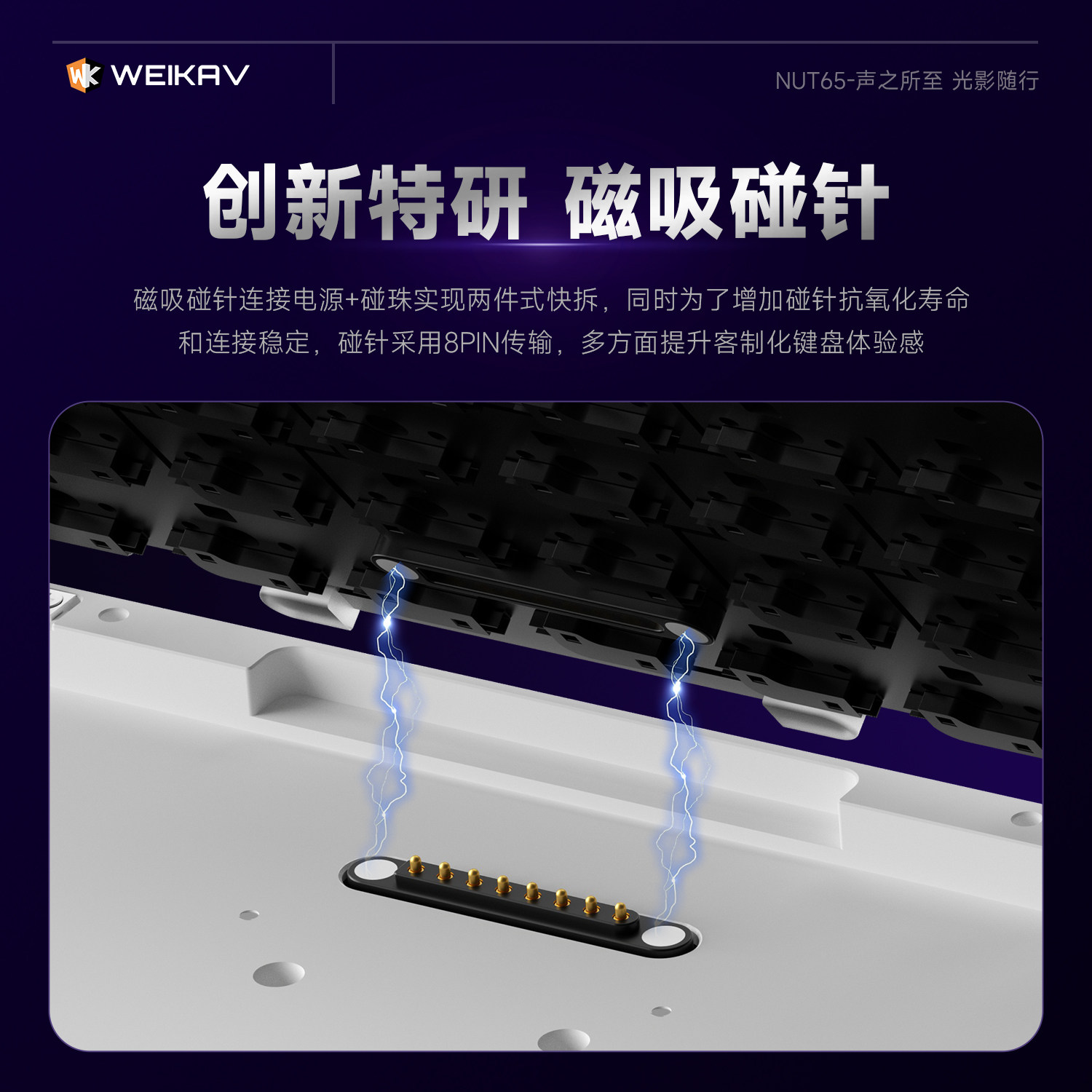Neue Weikav Nut65 Aluminium Me – Gaming Keyboard Nearby Bewertung und Preis