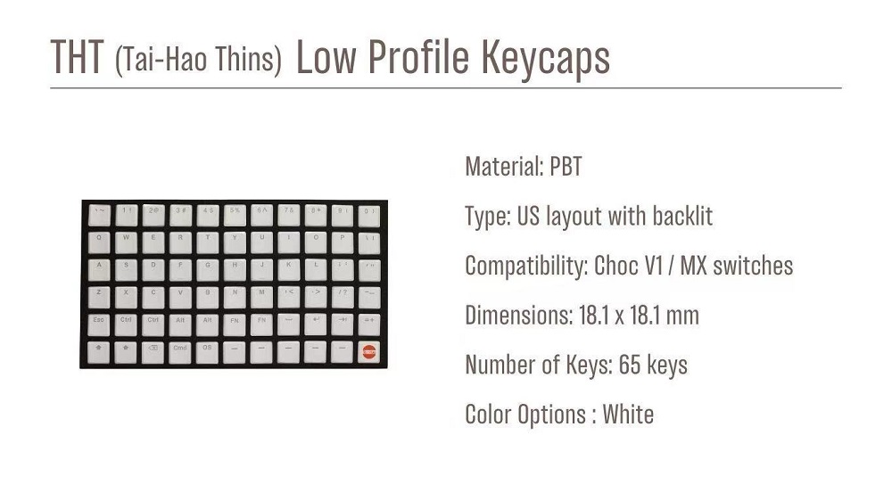 Taihao THT Weiße Tastenkappe d – Gaming Keyboard Ergo Bewertung und Preis