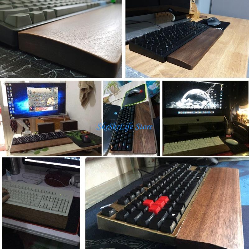 E65E Holz-Tastatur-Handgelenka – Wrist Rest Wood Bewertung und Preis