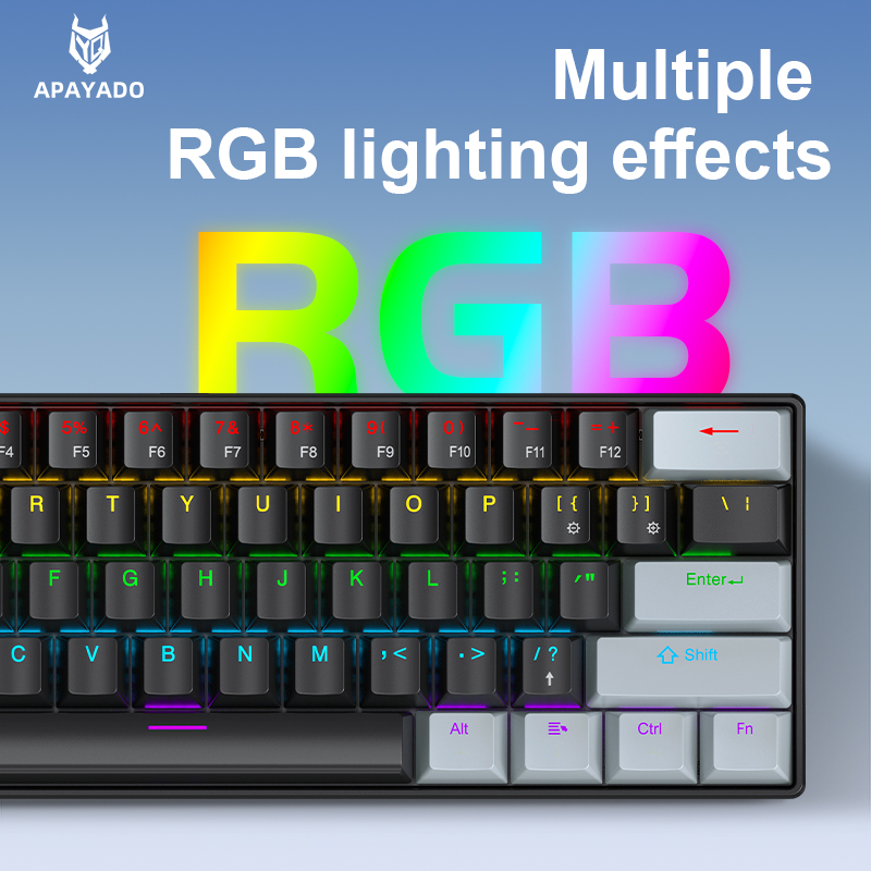 APAYADO K61 Mini-Mechanische T – Gaming Keyboard And Mouse Set Bewertung und Preis