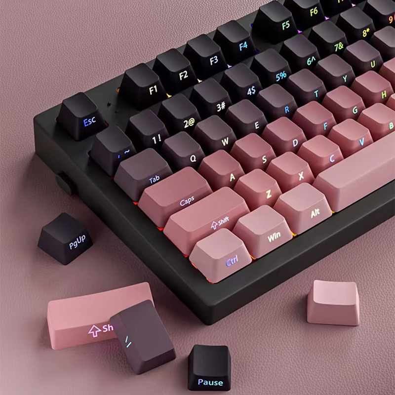 Gradient-Tastenkappen, seitlic – Gaming Keyboard Typewriter Bewertung und Preis