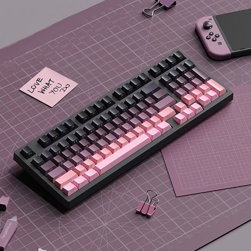 Gradient-Tastenkappen, seitlic – Gaming Keyboard Typewriter Bewertung und Preis