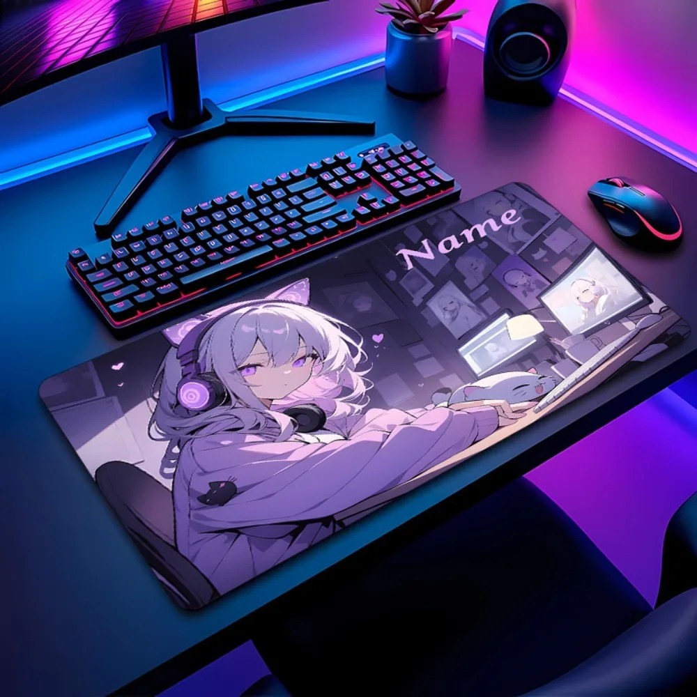 Anime-Mädchen Gaming-Schreibti – Gaming Keyboard Name Bewertung und Preis