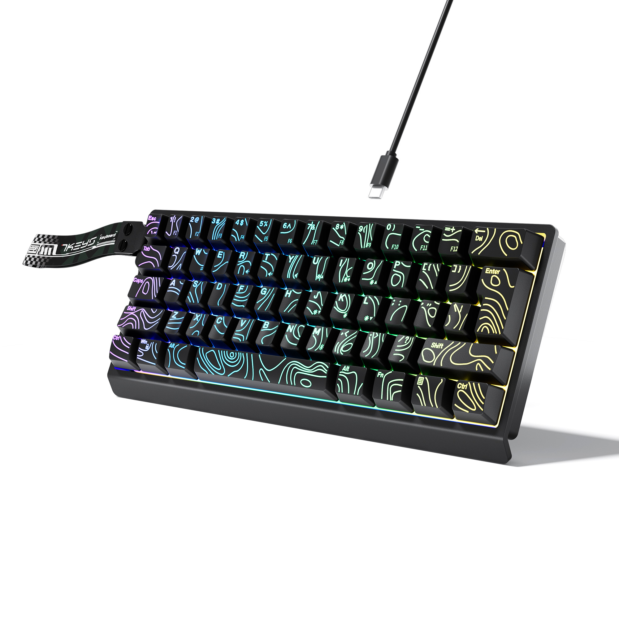 60% kompakte kabelgebundene Ta – Keyboard Gaming Transparent Bewertung und Preis