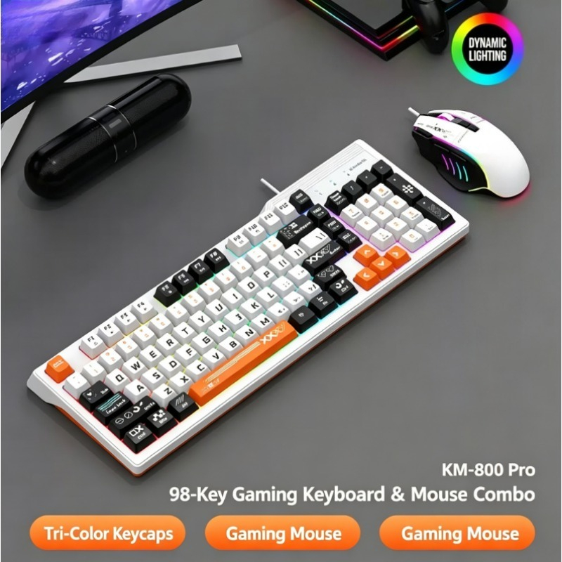 K8pro 3-in-1 Gaming-Kombi-Set: – Gaming Keyboard And Mouse Set Bewertung und Preis
