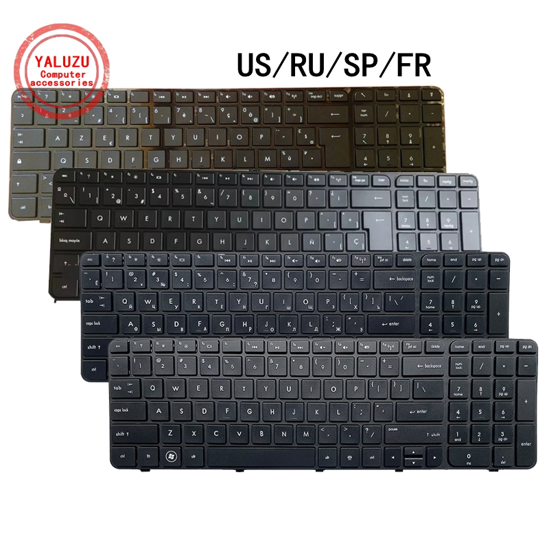 US/RU/SP/FR Englisch/Russisch/ – Gaming Keyboard Hp Bewertung und Preis