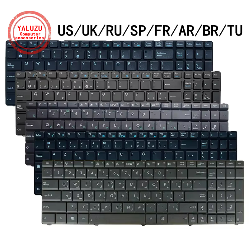 US/UK/RU/SP/FR/AR/BR/TU Laptop – Gaming Keyboard Asus Bewertung und Preis