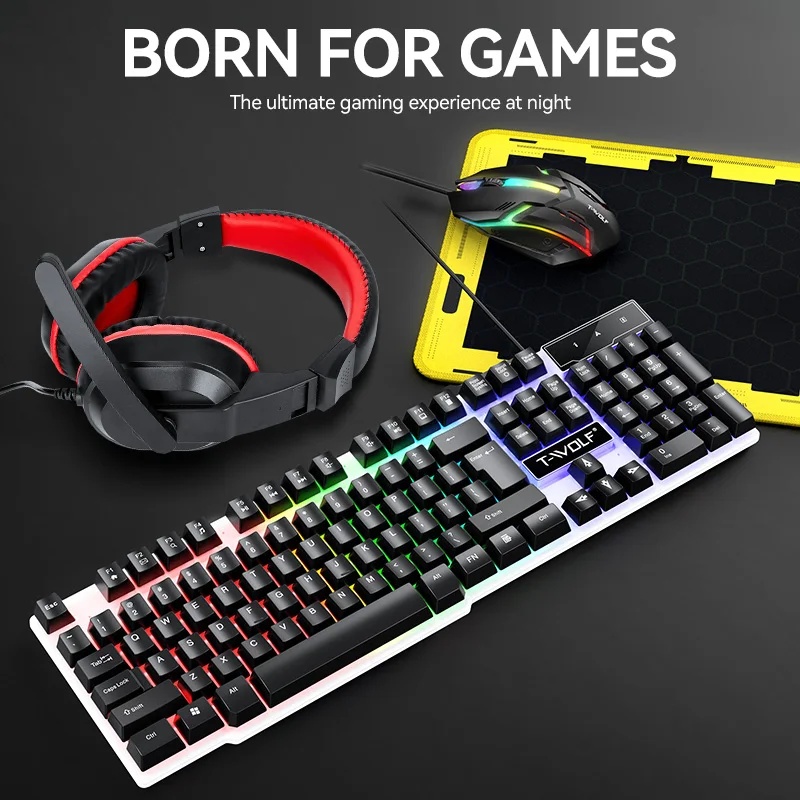 NEUE USB-Tastatur- und Maus-Ga – Gaming Keyboard And Mouse Set Bewertung und Preis